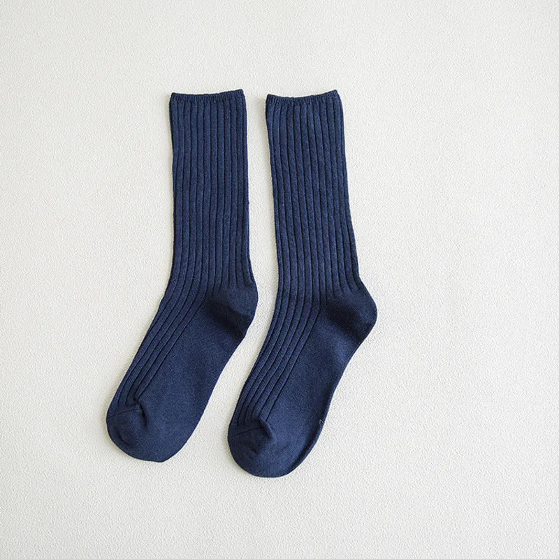 Cotton Loose Striped Socks