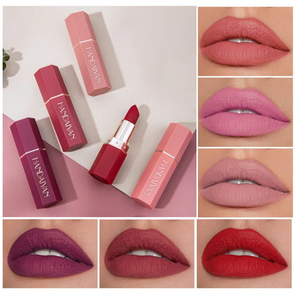 6 Colors Matte Lipstick