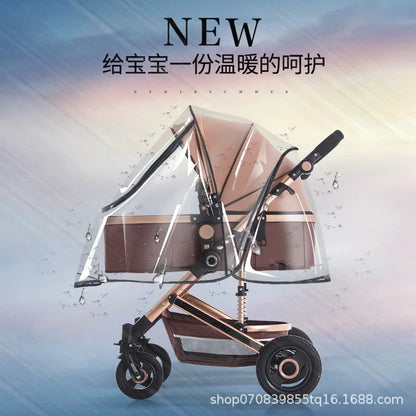 Universal Stroller Rain Cover Baby Car