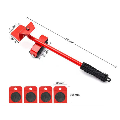 5Pcs Furniture Mover Tool Set