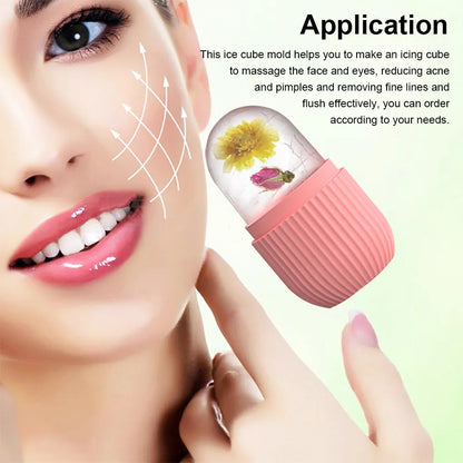 Silicone Ice Facial Roller