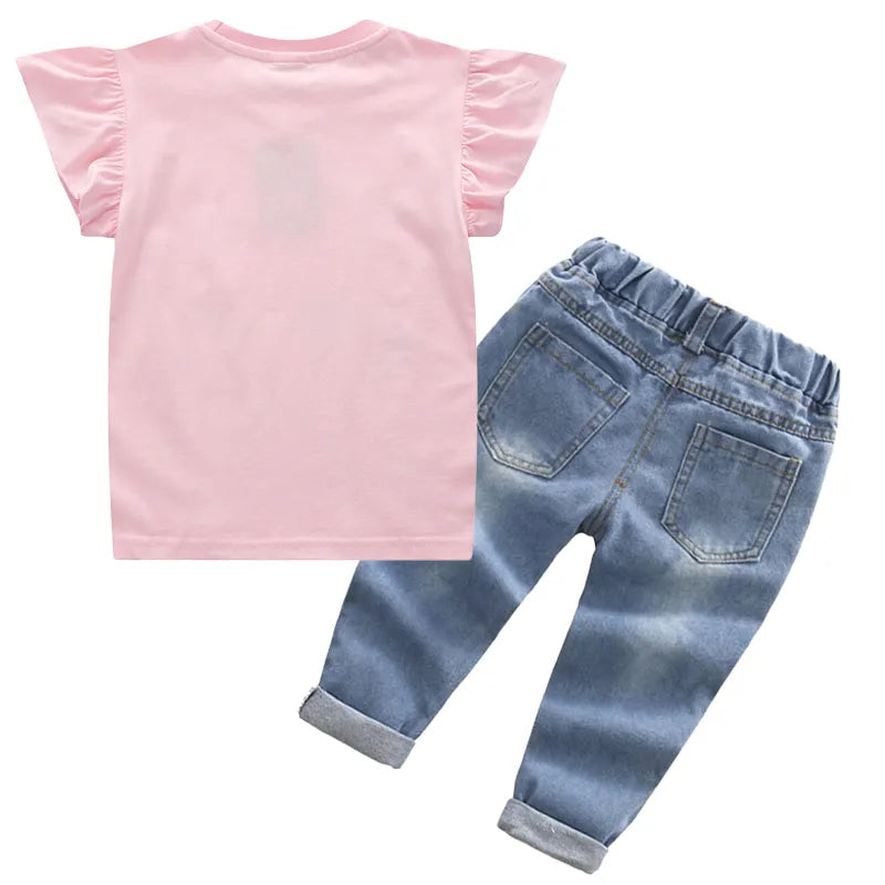 Summer Baby Girls Boys Clothing Set