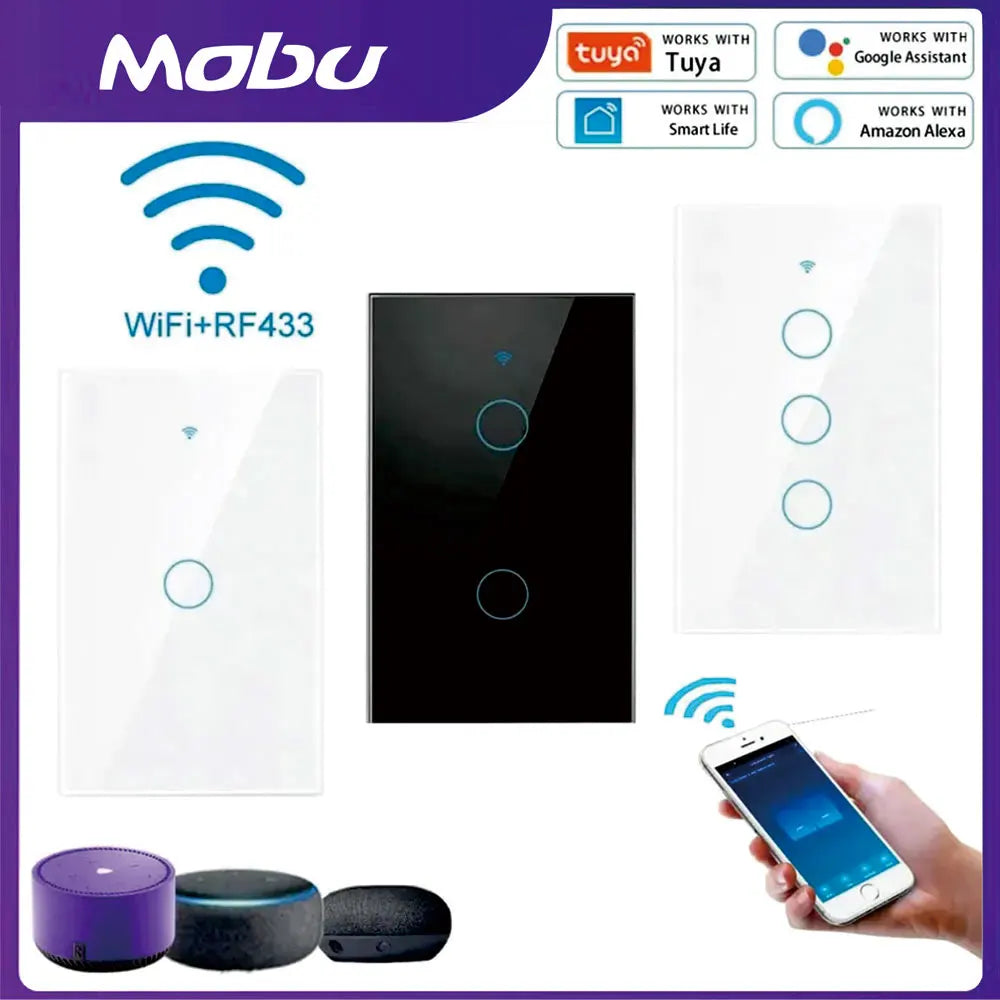 WIFI Smart Wall Touch Light Switch