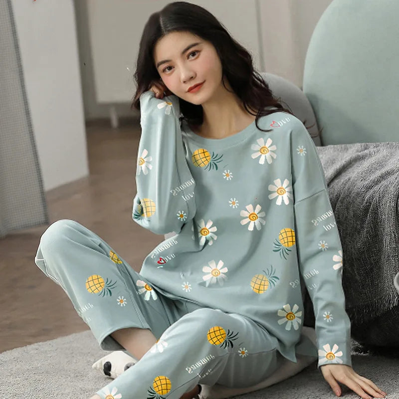 Women's Summer Autumn Sleepwear Pajamas