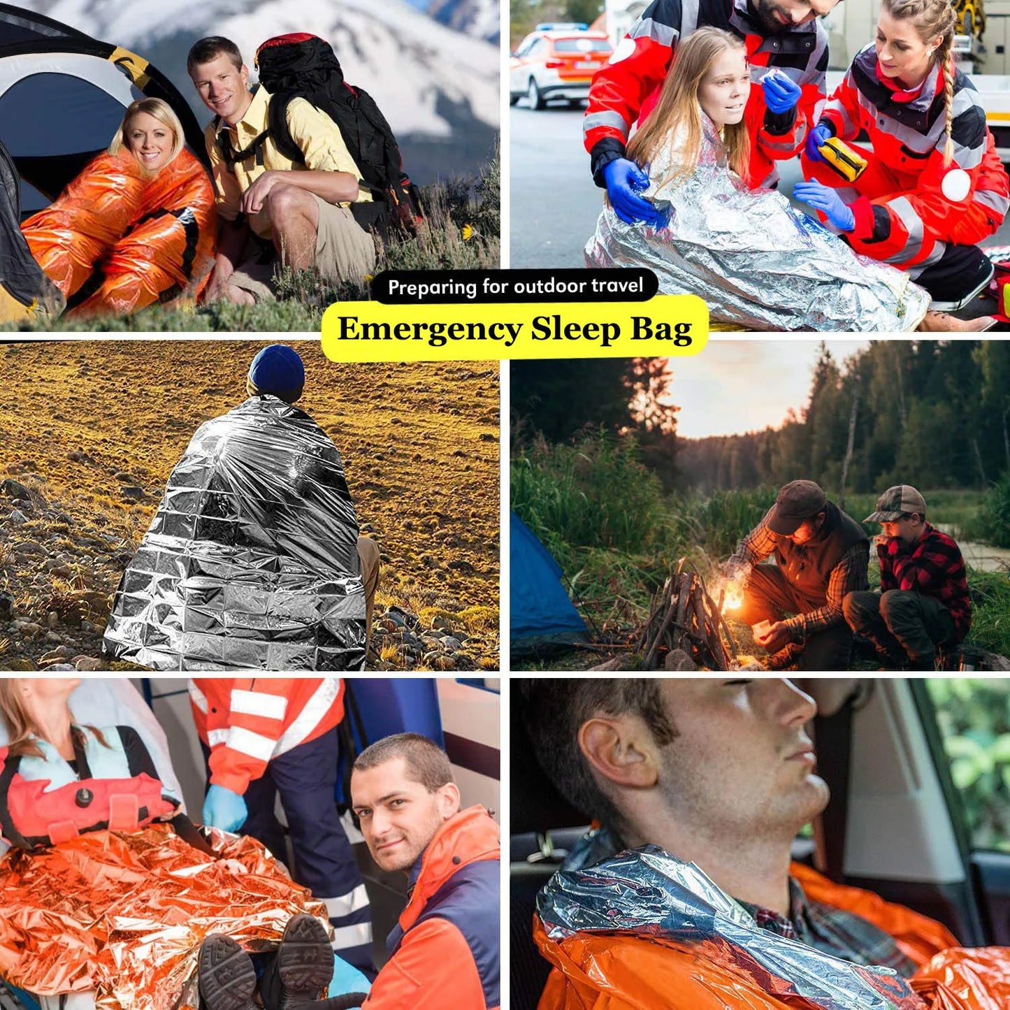 Waterproof Emergency Survival Sleeping Bag