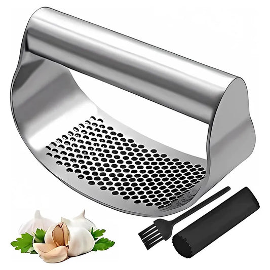 Stainless Steel Garlic Press