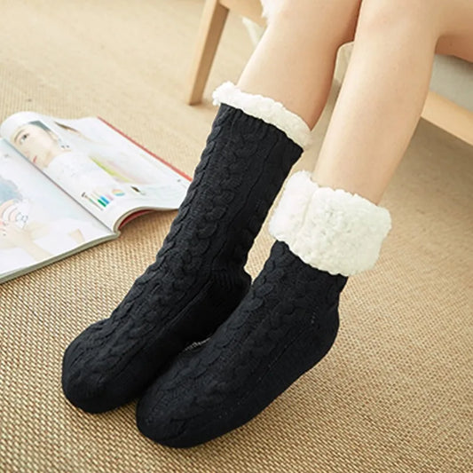 Fuzzy Slippers Socks