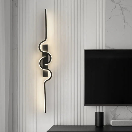 Nordic Minimalist LED Living Room Wall Lamp