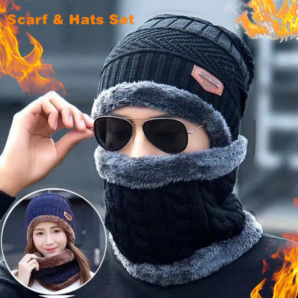 Women Cycling Ski Cold Neck Mask Hat