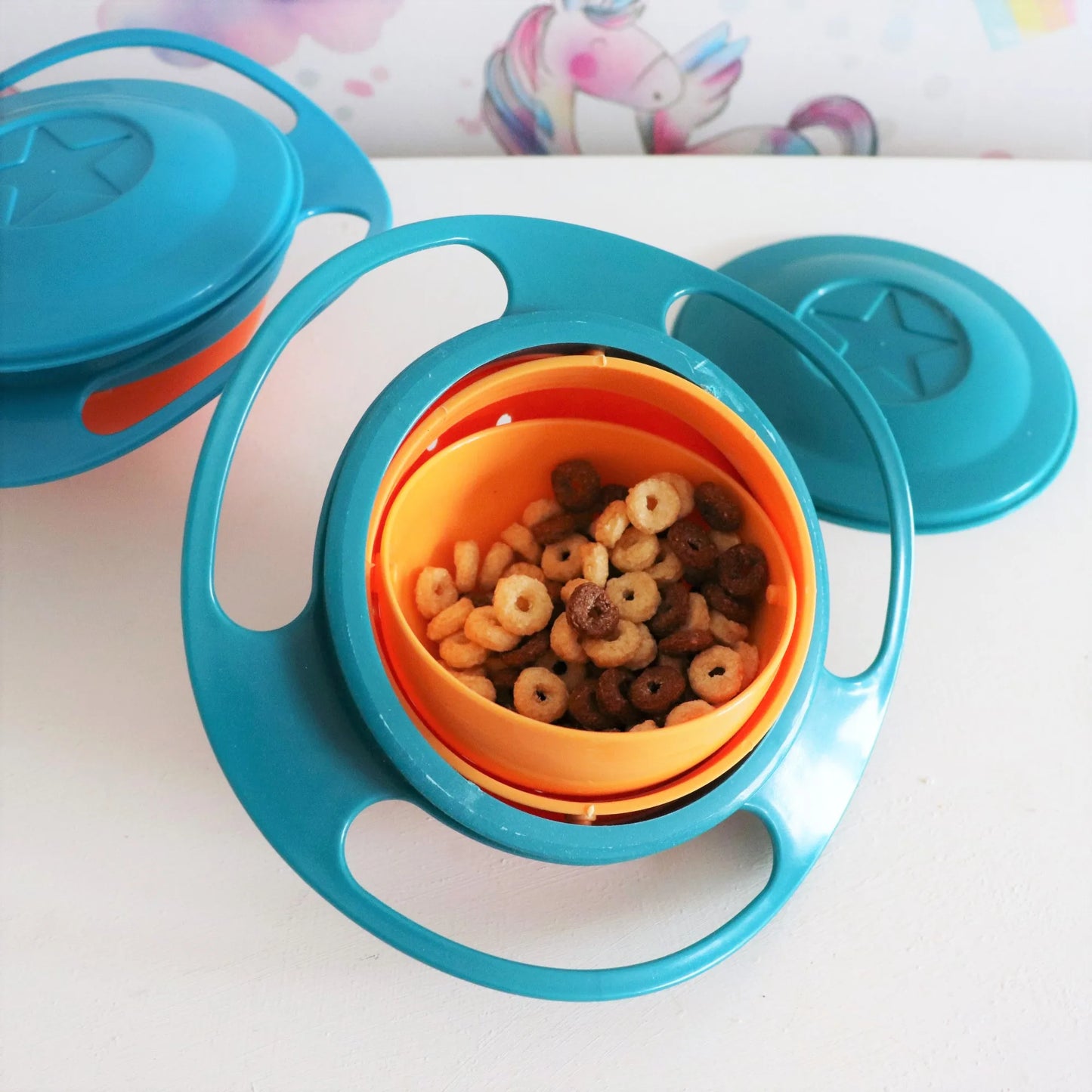 Children Universal Gyro Bowl