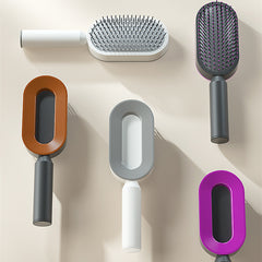 Self-Cleaning Hair Brush – Anti-Static Scalp Massage Detangling Comb