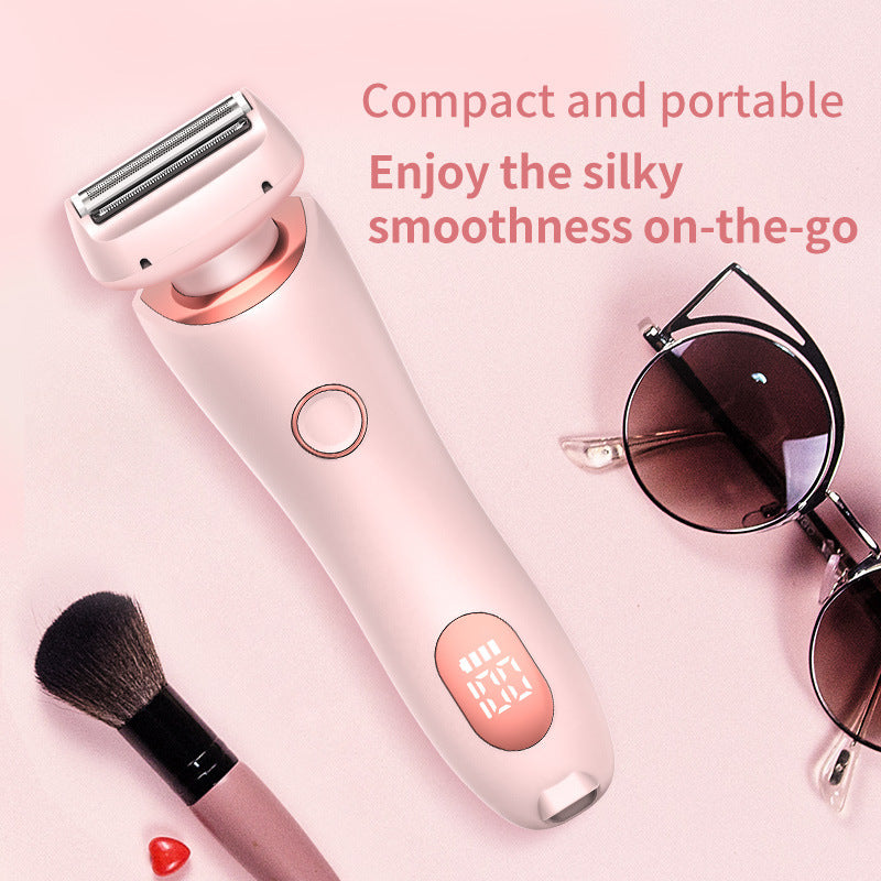 2-in-1 Women’s Electric Hair Removal Epilator – USB Rechargeable Shaver