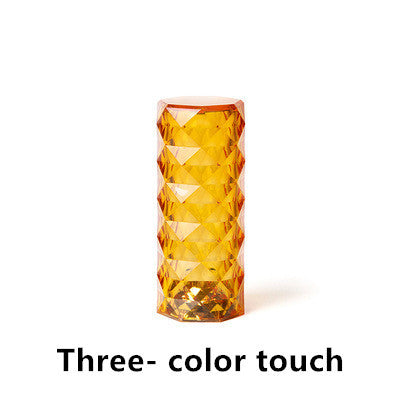 Crystal Touch Lamp – USB Rechargeable LED Night Light with 16 Colors