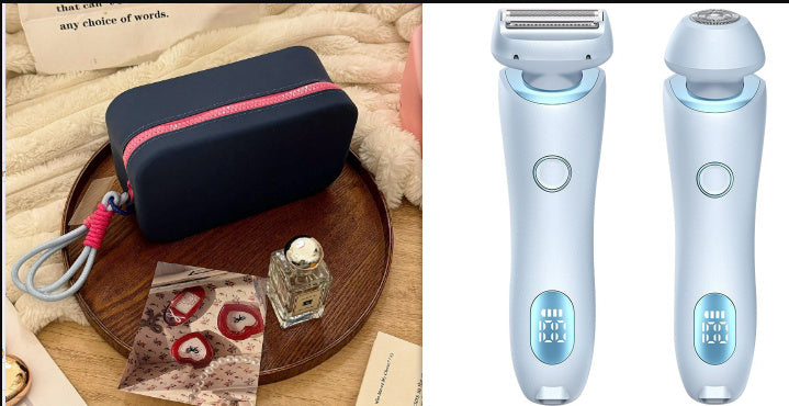 2-in-1 Women’s Electric Hair Removal Epilator – USB Rechargeable Shaver