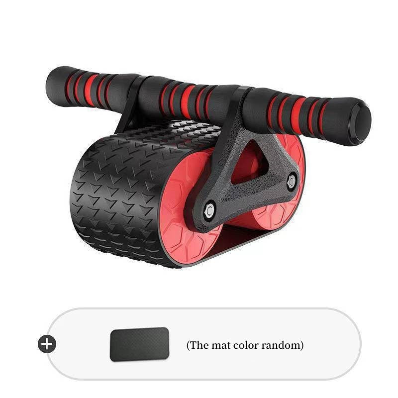 Double Wheel Ab Roller – Automatic Rebound Abdominal Fitness Trainer