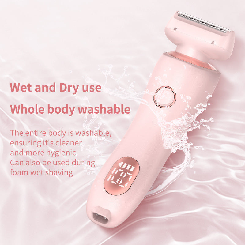 2-in-1 Women’s Electric Hair Removal Epilator – USB Rechargeable Shaver