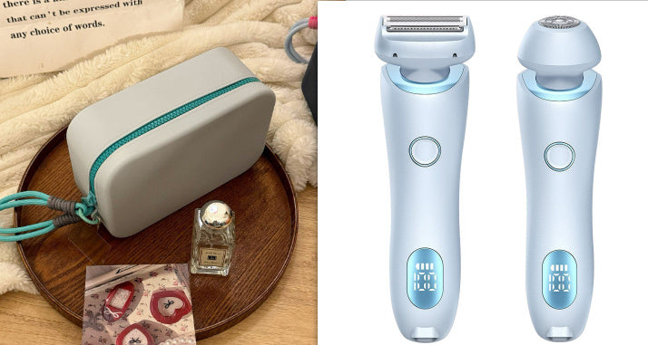 2-in-1 Women’s Electric Hair Removal Epilator – USB Rechargeable Shaver
