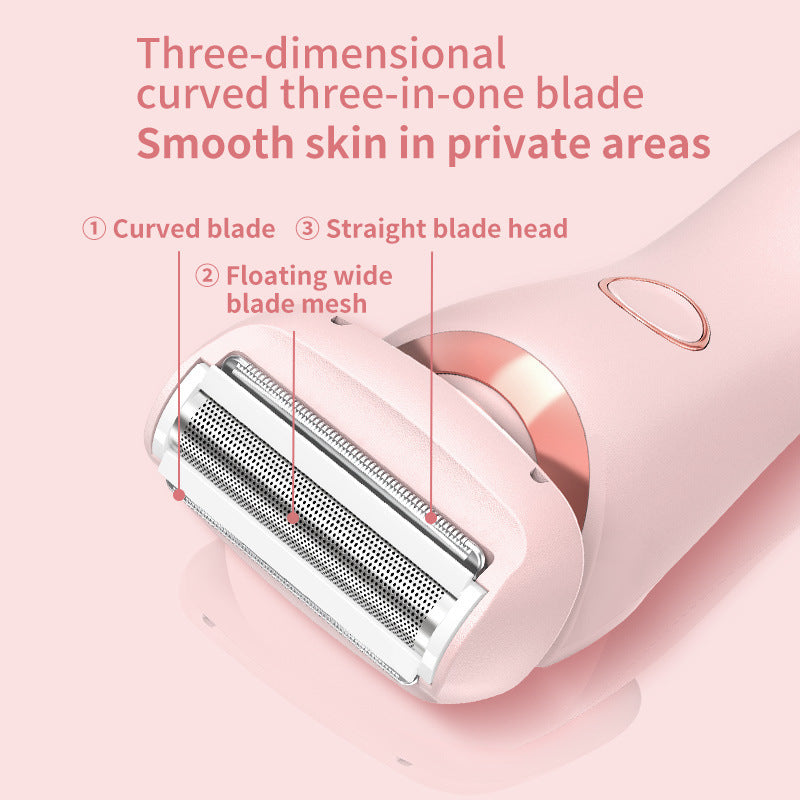 2-in-1 Women’s Electric Hair Removal Epilator – USB Rechargeable Shaver