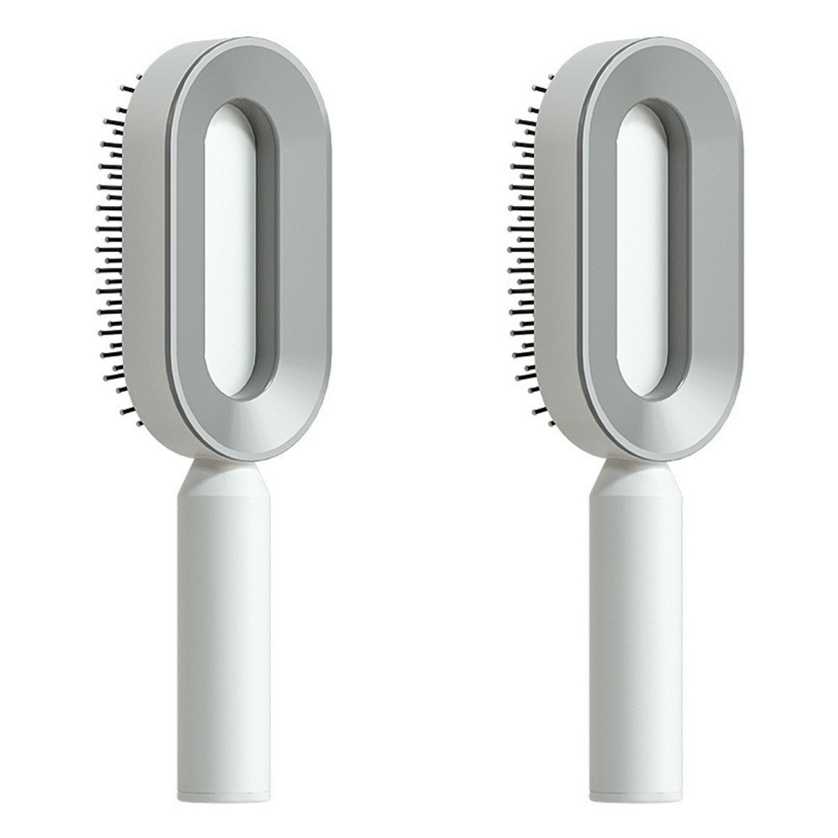 Self-Cleaning Hair Brush – Anti-Static Scalp Massage Detangling Comb