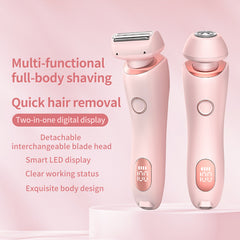 2-in-1 Women’s Electric Hair Removal Epilator – USB Rechargeable Shaver