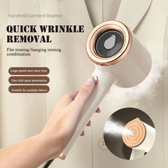 Mini Handheld Garment Steamer – Portable Fabric Iron for Travel