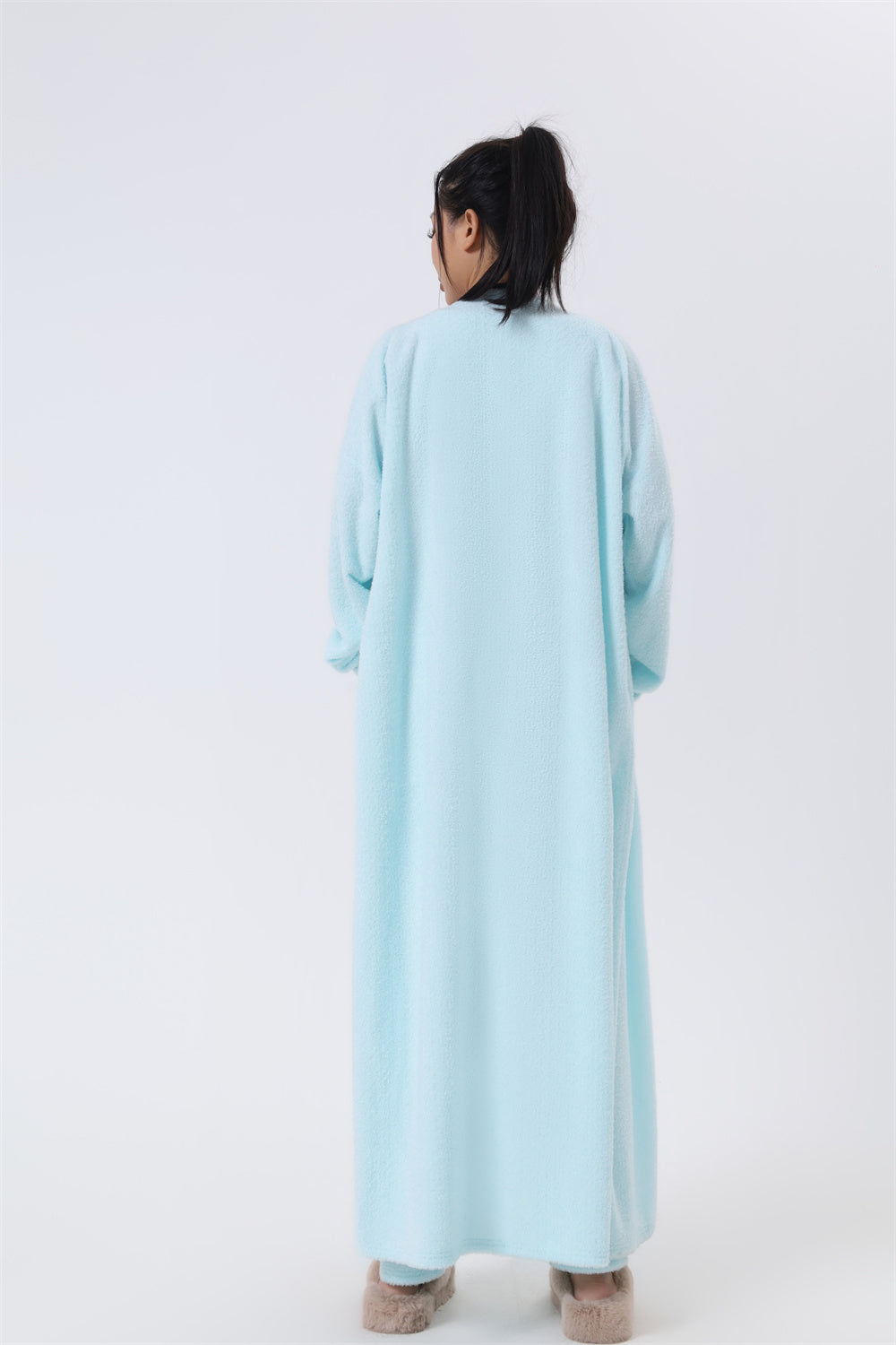 Cozy 3-Piece Pajama Set – Warm Loungewear for Women