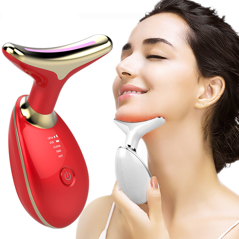EMS Neck Massager – Thermal Lifting, Tightening & Wrinkle Remover